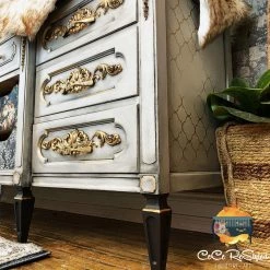 Prima Re-Design Thorton Medallion Silicone Mold Redesign With Prima Decor Mould