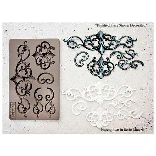 Prima Re-Design Decor Moulds Tilllden Flourish Silicone Mold Redesign With Prima Decor Mould 3 Prima Re-Design Decor Moulds Tilllden Flourish Silicone Mold Redesign With Prima Decor Mould
