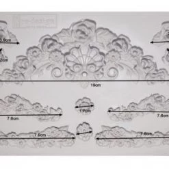 Prima Re-Design Decor Moulds Tillurie Flourishes Silicone Mold Redesign With Prima Decor Mould