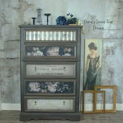 Prima Re-Design Wholesale Uniqua Decoupage Decor Tissue Paper Redesign With Prima - 2 Sheets 19