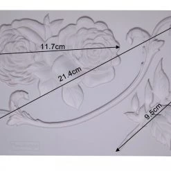 Prima Re-Design Victorian Rose Silicone Mold Redesign With Prima Decor Mould
