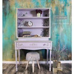 Prima Re-Design Decor Transfers Vigorous Violet Transfer Redesign With Prima – TOTAL SHEET SIZE 48″X35″, CUT INTO 6 SHEETS