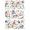 Prima Re-Design Watercolor Bloom Transfer Redesign With Prima - TOTAL SHEET SIZE 24″X35″, CUT INTO 3 SHEETS 1 Prima Re-Design Watercolor Bloom Transfer Redesign With Prima - TOTAL SHEET SIZE 24″X35″, CUT INTO 3 SHEETS