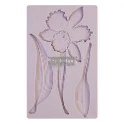 Prima Re-Design Decor Moulds Wildflower Silicone Mold Redesign With Prima Decor Mould