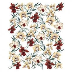 Prima Re-Design Wildflowers Transfer Redesign With Prima Size 24″X 35″ Decor Transfers